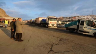 Melikgazi, Hataya mobil WC, duş, konaklama konteynerları ve su arazözü yolladı