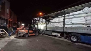 Menemen Belediyesinden deprem bölgesine çadır desteği