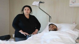 Mersindeki yaralı depremzedeler o anları anlattı