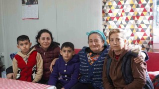 Mezitli Belediyesi Gönüllü Evi, depremzede aileye kucak açtı