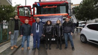 Mudanyanın yardımları yola çıktı