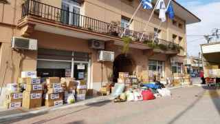Mudanyanın Yunanistandaki kardeş şehrinden deprem bölgesine yardım