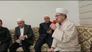 Muğla İl Müftülüğü depremzedeler ile Miraç gecesi programında bir araya geldi