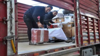 Muğladan yardım tırları yola çıktı