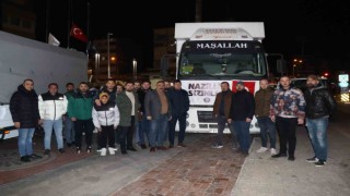 Nazilliden 117nci yardım aracı deprem bölgesine gönderildi