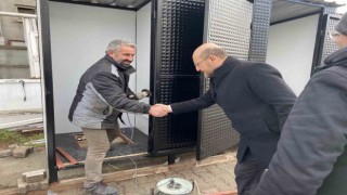 Niksardan deprem bölgesine “Seyyar Tuvalet” desteği