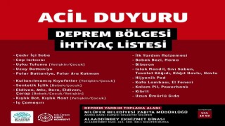 Nilüfer Belediyesi deprem bölgesi için yardım kampanyası başlattı