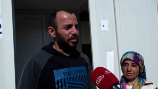 Nurdağındaki konteyner kente aileler yerleştiriliyor