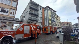 Ocakta yemek unuttu mutfak alevlere teslim oldu