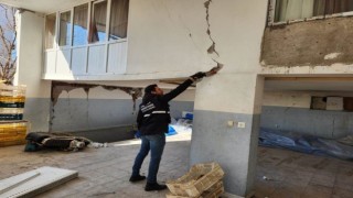 Ordu Büyükşehir, deprem bölgelerinde hasar tespit çalışmalarına destek veriyor