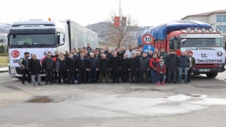 Ordu Üniversitesinden deprem bölgelerine yardım