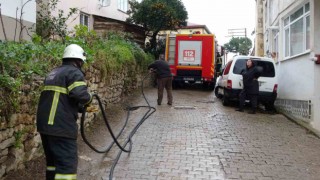 Orduda baca yangını ekipleri harekete geçirdi