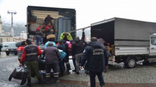 Ordudan deprem bölgelerine yardımlar sürüyor