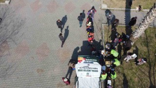 Osmaniyede çadır kent ve sokaklar ilaçlanıyor