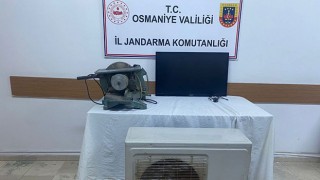 Osmaniye'de Evden hırsızlık olayı aydınlandı