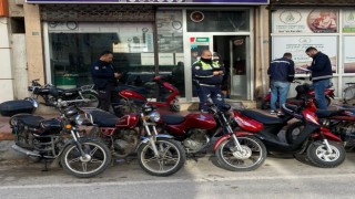 Osmaniye'de polis ekipleri motosiklet denetimi yaptı