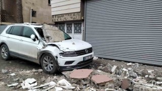 Osmaniyenin Düziçi ilçesinde çöken binadan bir yaralı çıkartıldı