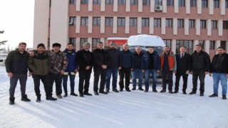 Pasinlerden deprem bölgesine gönüllü operatörler yola çıktı