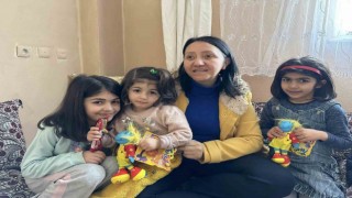 Pazaryerine yerleşen afetzedelerle bir araya geldi