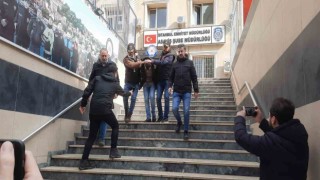 Pendikte yardım tırının yanındaki vatandaşı silahla yaralayan şüpheli adliyeye sevk edildi