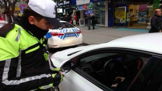 Polisi gören itiraz etse de cezadan kurtulamadı