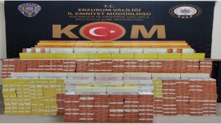 Polisten kaçak sigara operasyonu