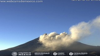 Popocatepetl Yanardağında son 24 saatte 7 patlama