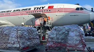 Rusya'dan Türkiye'ye 170 tonu aşkın yardım gönderildi