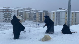 Safranbolu karla kaplandı