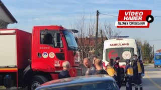 Sakarya'da evde çıkan yangında mahsur kalan kişi hayatını kaybetti