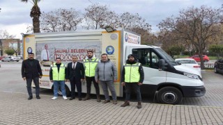 Salihli Belediyesi deprem bölgesine mobil ikram aracı gönderdi