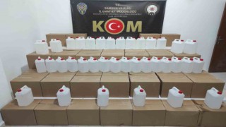 Samsunda 2 bin 375 litre etil alkol ele geçirildi