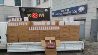 Samsunda 4 bin litre etil alkol ele geçirildi