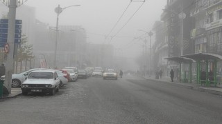 Şanlıurfada yoğun sis etkili oldu