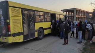 Sarı otobüslerle umuda yolculuk
