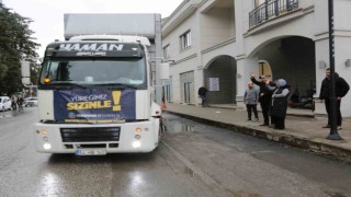 Serdivandan deprem bölgesine 23üncü yardım tırı