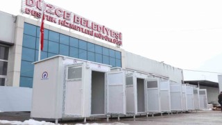 Seyyar tuvaletler deprem bölgesi için yola çıktı