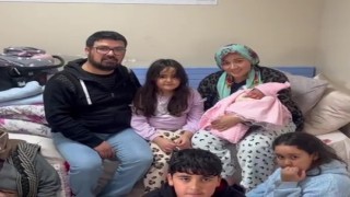 Sığındığı GASKİ tesislerinde doğurdu