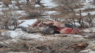 Siirtte iş makinesi devrildi: 1 ölü