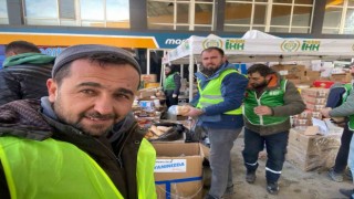 Sındırgıdan giden yardımlar deprem bölgesine ulaştı
