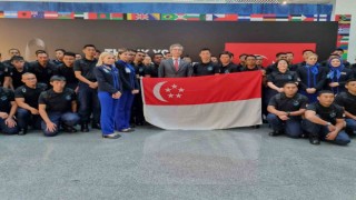 Singapur arama kurtarma ekibi ülkesine döndü