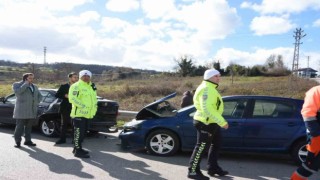 Sinopta trafik kazası: 2 yaralı