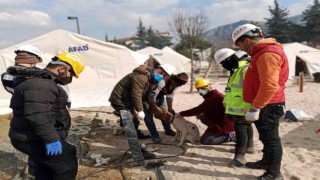 Sinoptan afet bölgesine mama yardımı