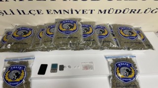 Şişli uyuşturucu madde operasyonu: 11 kilogram marihuana ele geçirildi