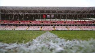 Sivasspor - Beşiktaş maçı öncesi zeminin son durumu