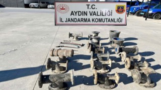 Sökede demir hırsızları kovalamaca sonucu yakalandı