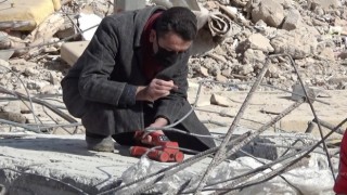 Soruşturma başlatılan binada inceleme yapıldı
