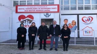 Sungurlu aile destek merkezi hizmete girdi