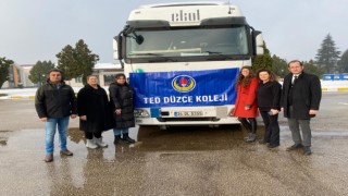 TEDli veliler depremzedeler için tek yürek oldu
