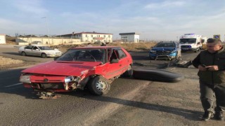Tekirdağ Cezaevi önünde trafik kazası: 2 yaralı